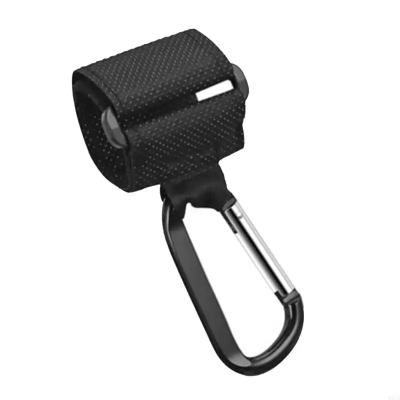 QX2D Simple gancho cochecito aluminio para bolsas viaje retención - imagen 3