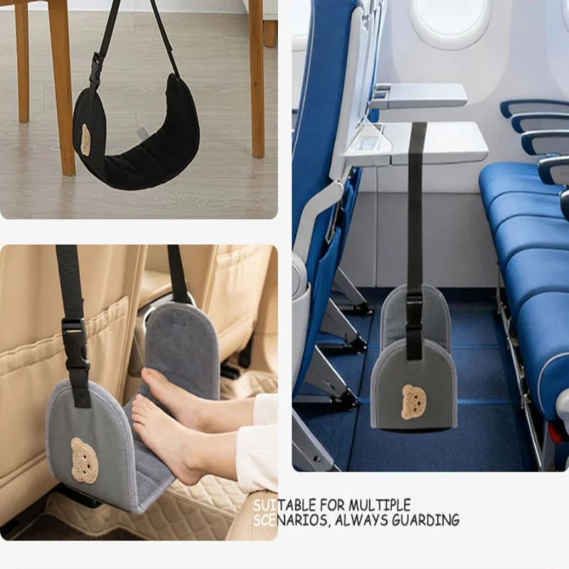 Hamaca portátil para pies para viaje cómodo