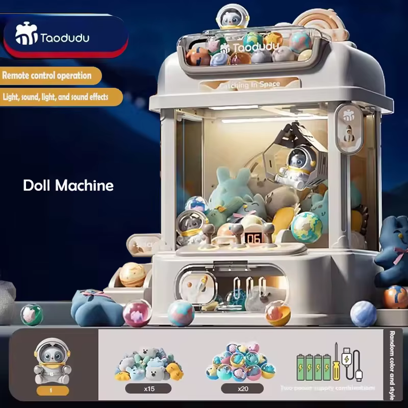 Máquina de garra infantil con música – Juguete arcade para niños - imagen 4