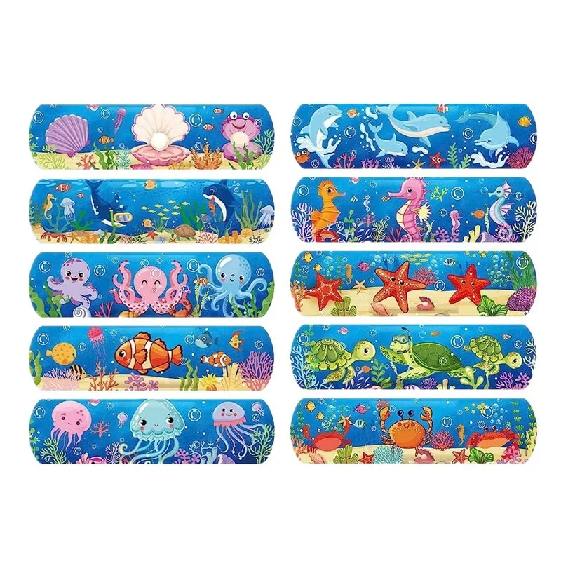 Tiritas infantiles con diseño marino