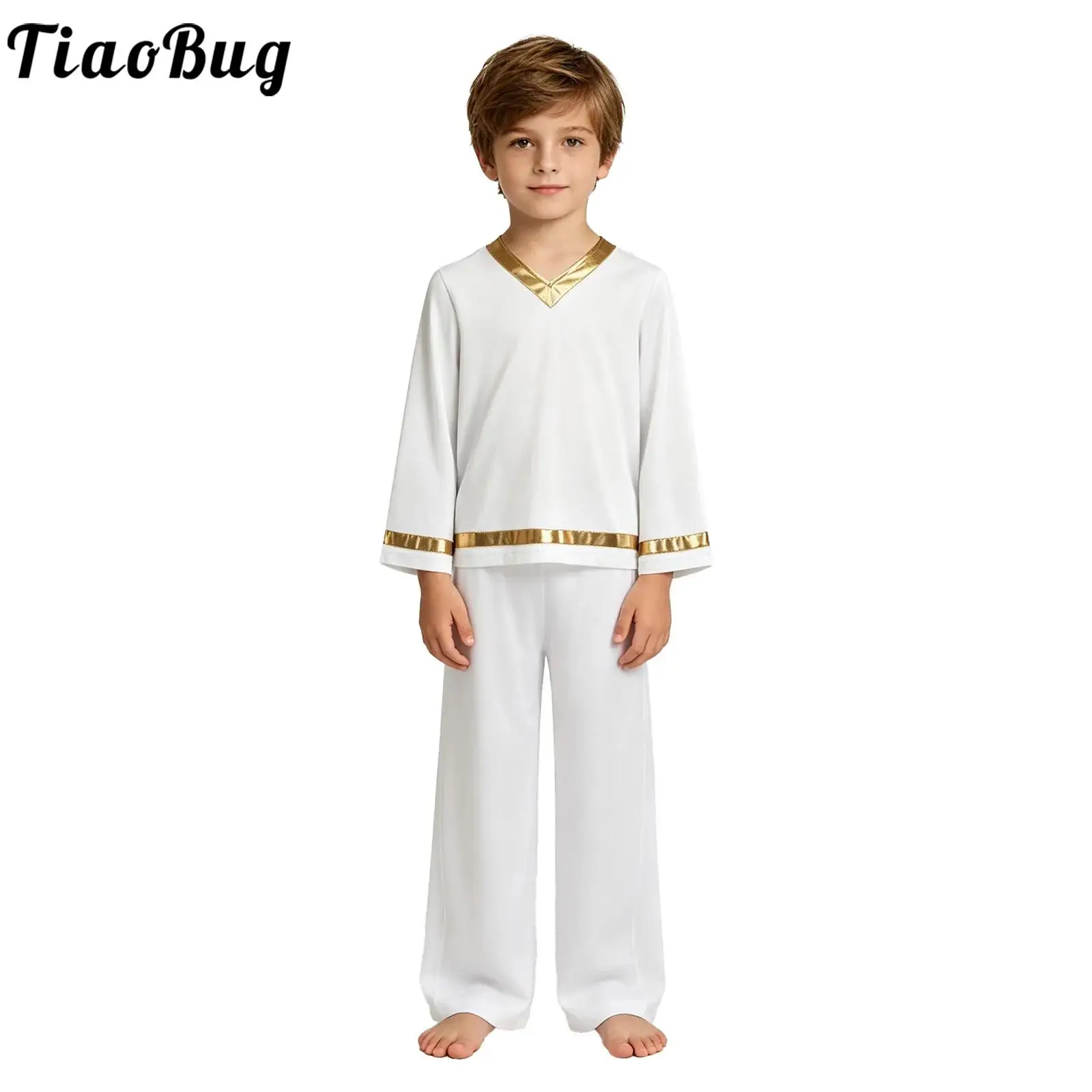 Traje para coro litúrgico infantil – Conjunto de danza iglesia