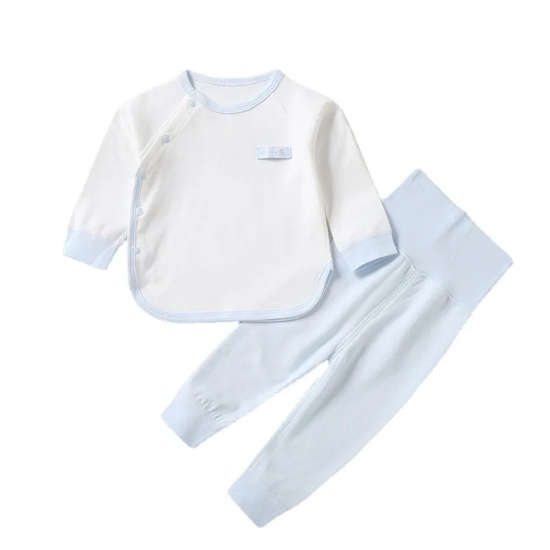 Pijama bebé de algodón con protección del vientre y cintura alta - imagen 5