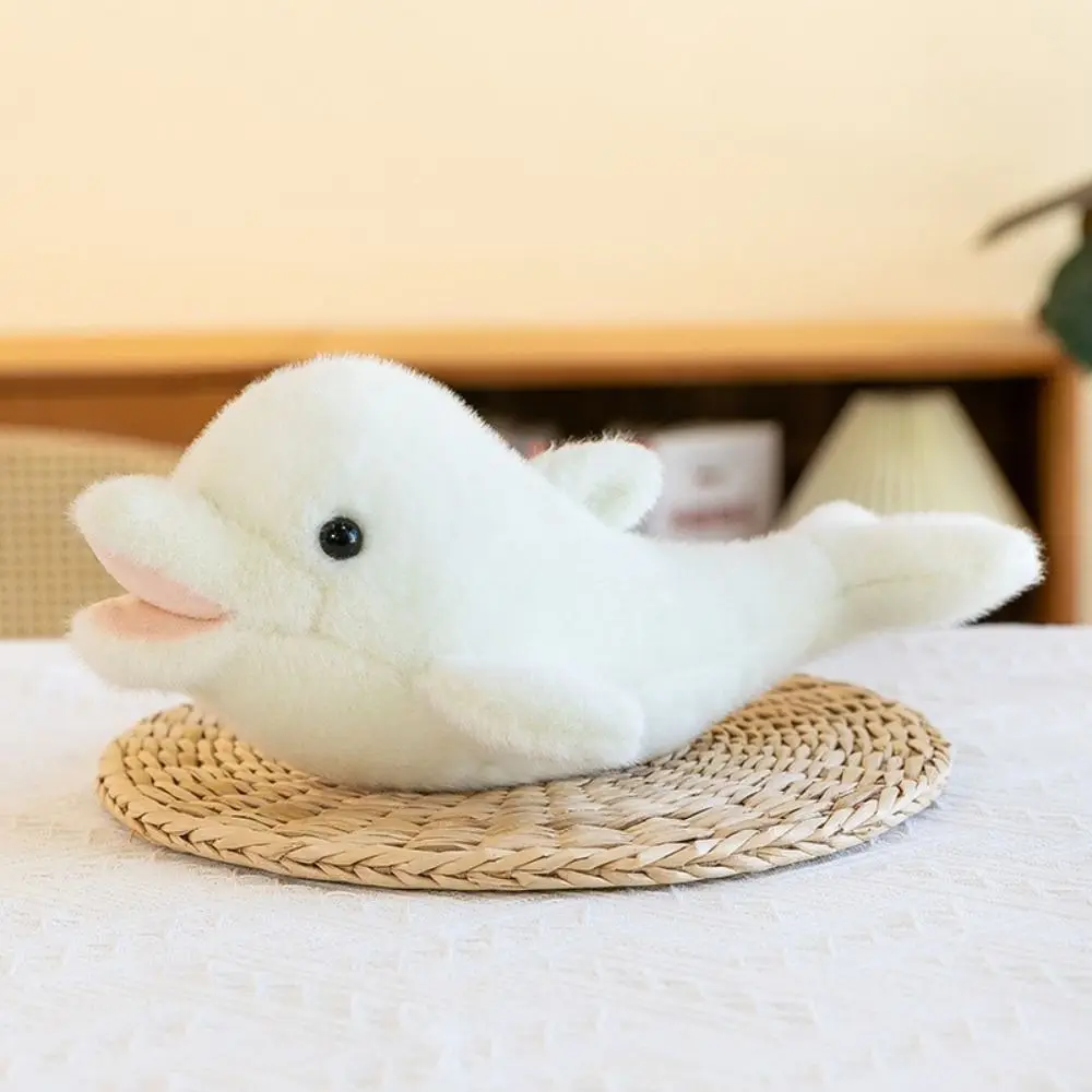Peluche delfín suave de algodón, animal marino esponjoso hecho a mano - imagen 4