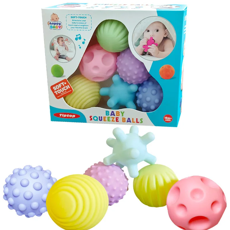 Pelotas táctiles sensoriales texturizadas para niños – masaje