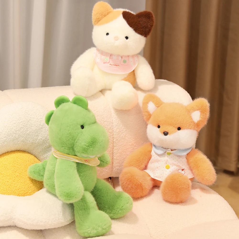 Peluche dinosaurio patito amarillo suave infantil para niños - imagen 3