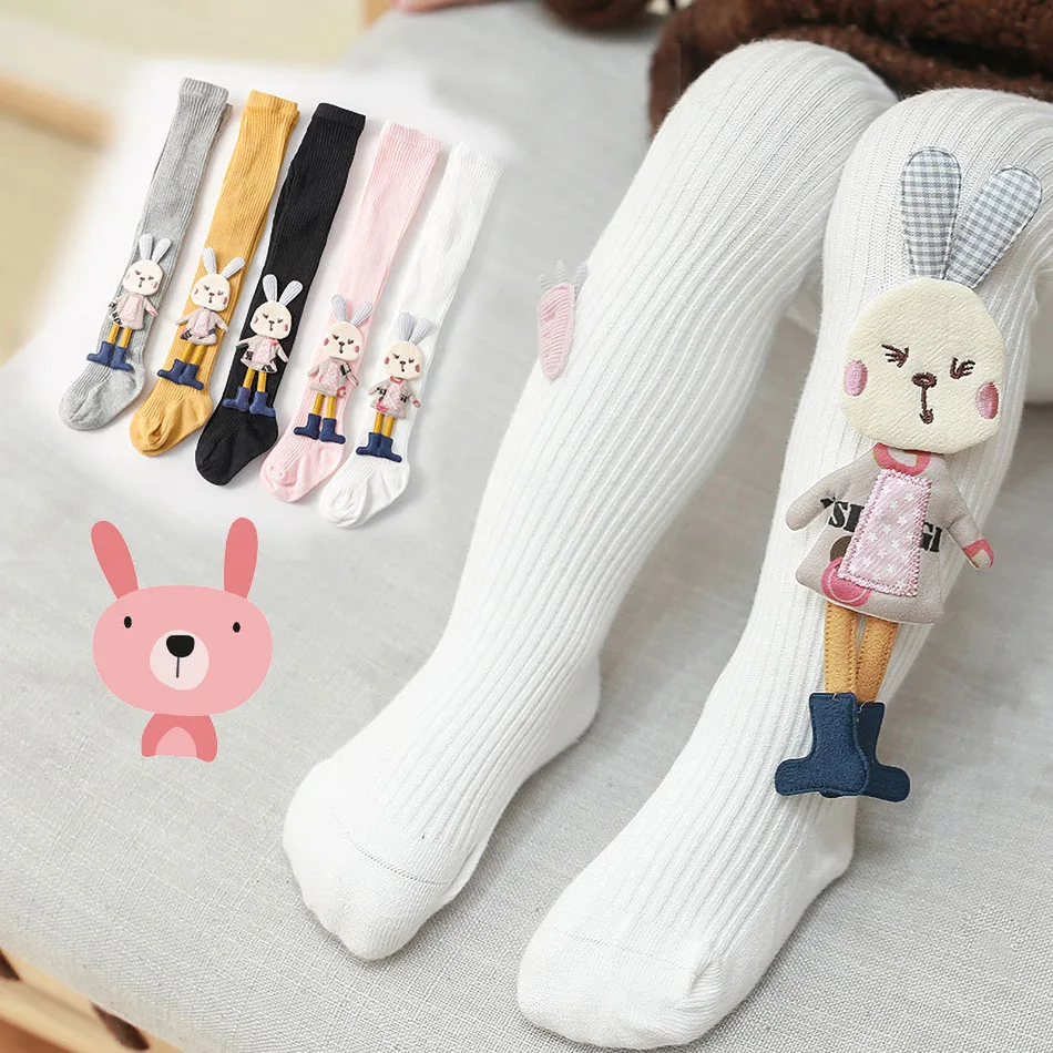 Calcetines y medias de punto acanalado para bebé – Estilo coreano suave - imagen 2