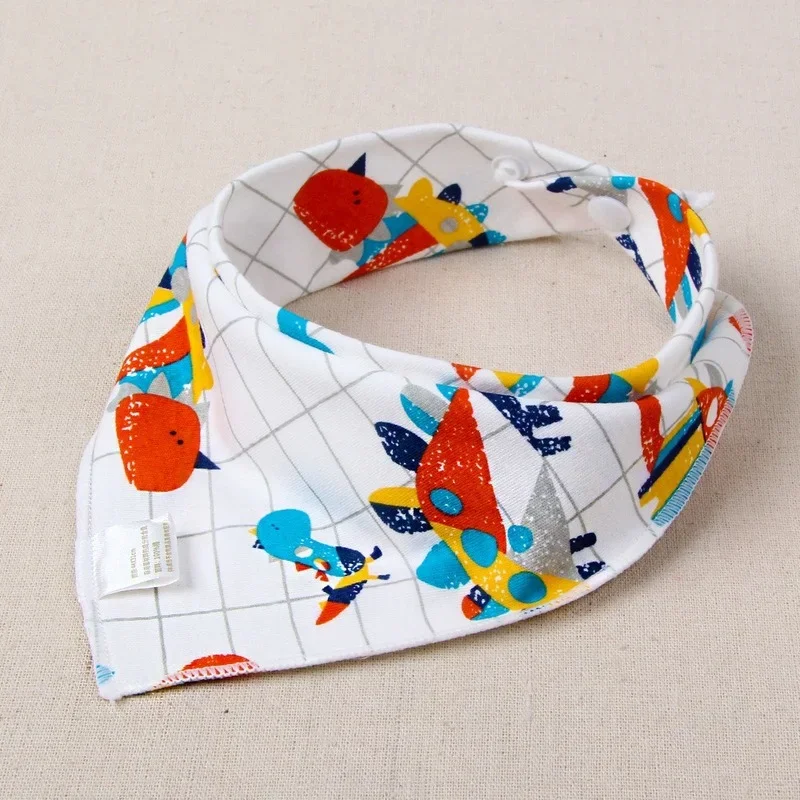 Baberos bandana de tela para bebés – Ideales para alimentación - imagen 4
