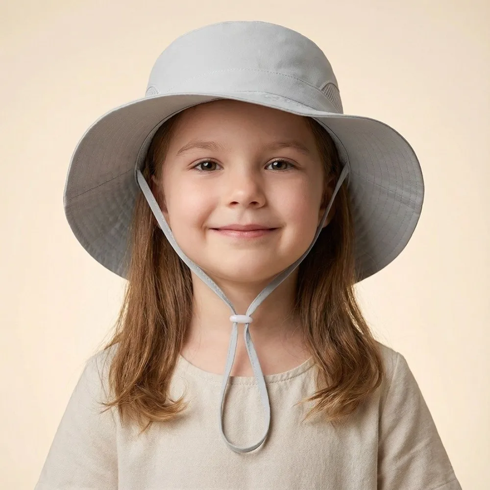 Sombrero de pescador transpirable para niños con protección UV - imagen 2