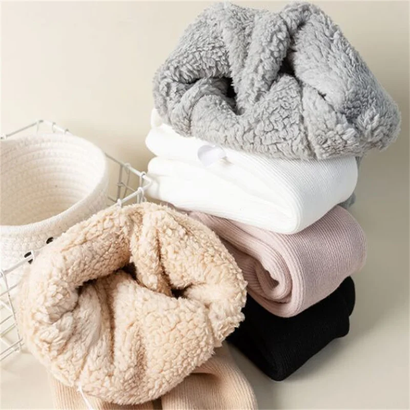 Lawadka medias de invierno de algodón para niña – Cálidas y suaves - imagen 2