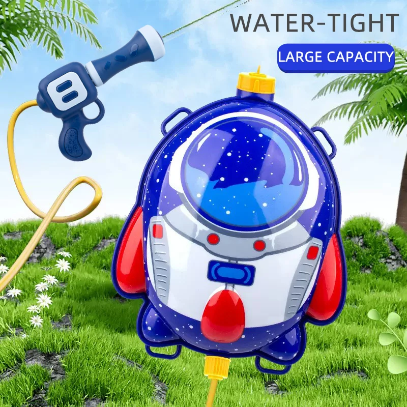 Pistola de agua infantil con mochila para juegos de verano - imagen 2