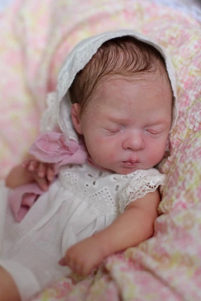 NPK Luna muñeca reborn a mano: kit sin terminar