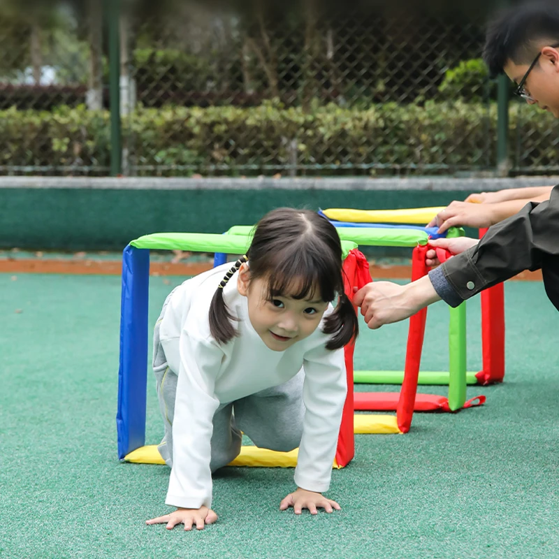 Marco de salto infantil - Juegos al aire libre y sensoriales - imagen 4