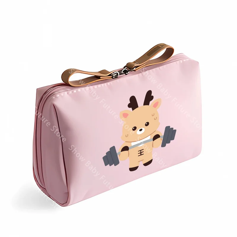 Bolsa de maquillaje RIIZE K-pop Wave con cierre portátil - imagen 2