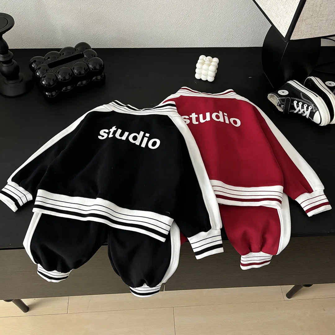 Conjunto de chándal infantil otoño con sudadera manga larga - imagen 3