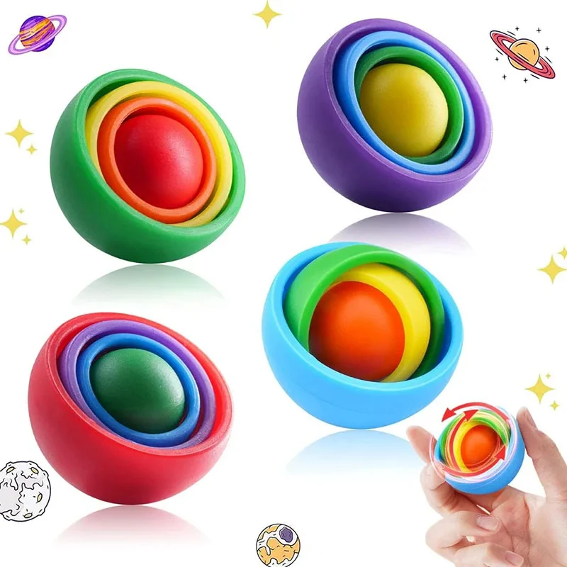 Giroscopio 3D sensorial para niños y adultos antiestrés