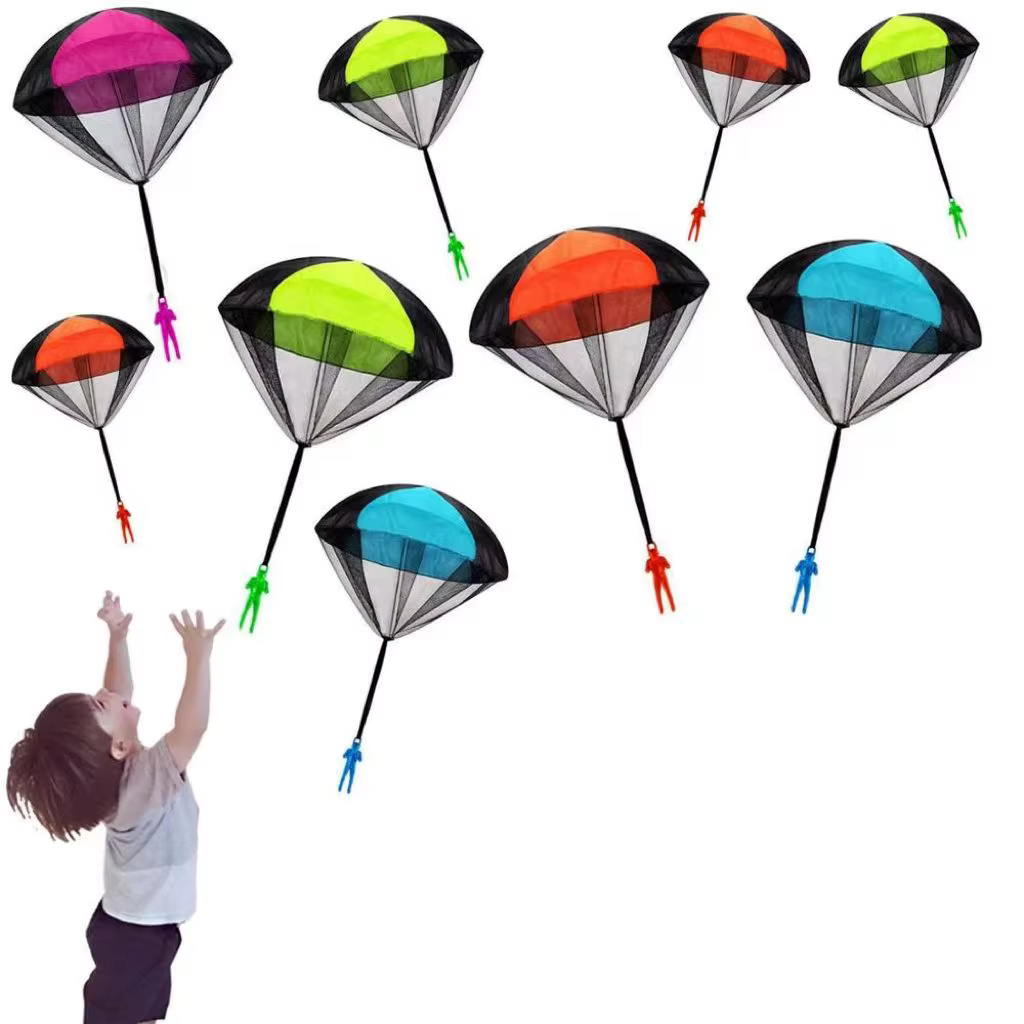 Mini paracaídas infantil para playa – juguete educativo al aire libre - imagen 2