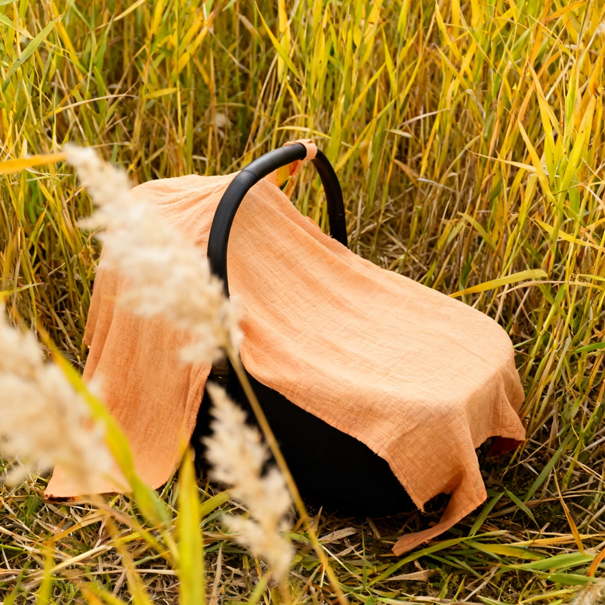Kangobaby Mosquitera y protección solar suave para bebé de cochecito