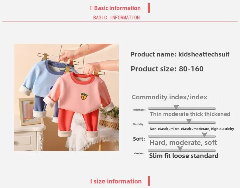 Detalle del tejido y el estampado del conjunto infantil de lana