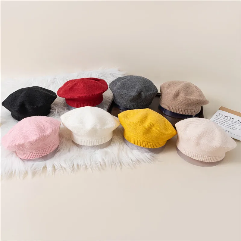 Gorro de punto para niños cálido y suave invernal fino cotidiano - imagen 3