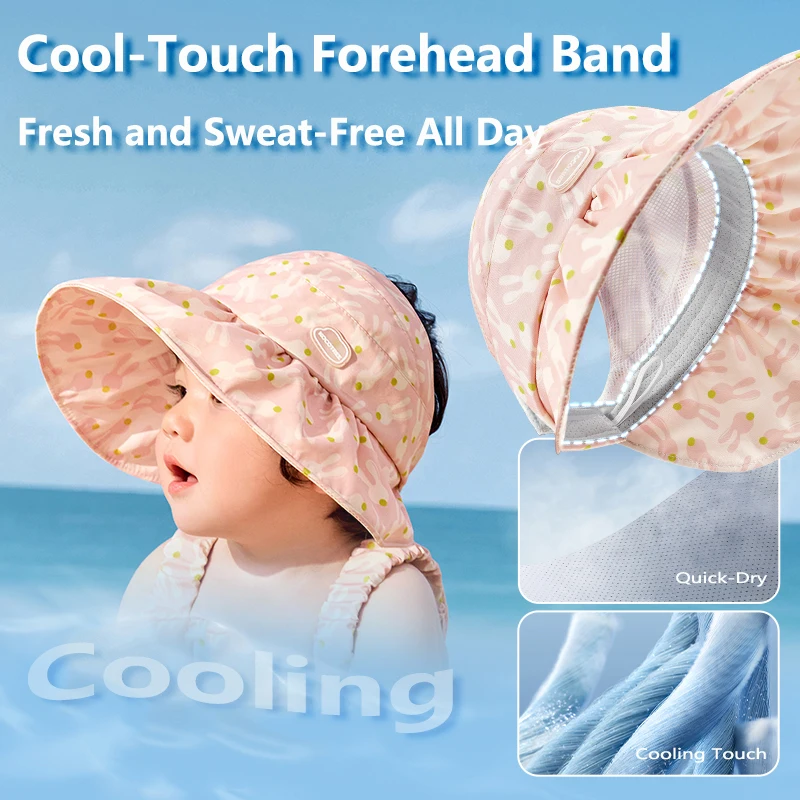 Sombrero para el sol de concha con ala ancha y protección UV - imagen 2