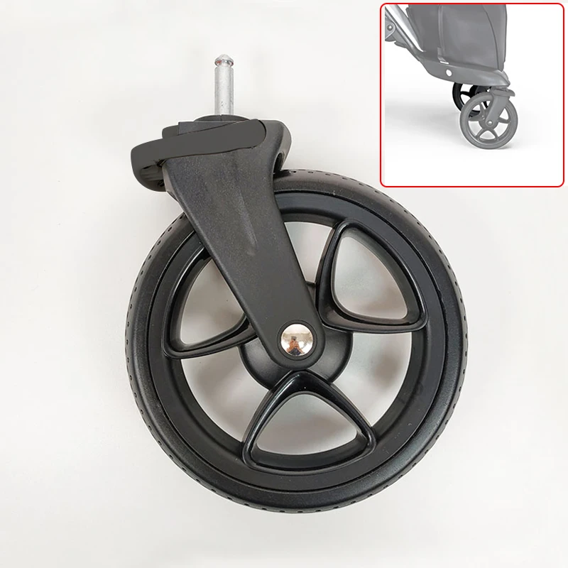 Rueda delantera de cochecito Stokke Xplory con neumático de repuesto - imagen 3