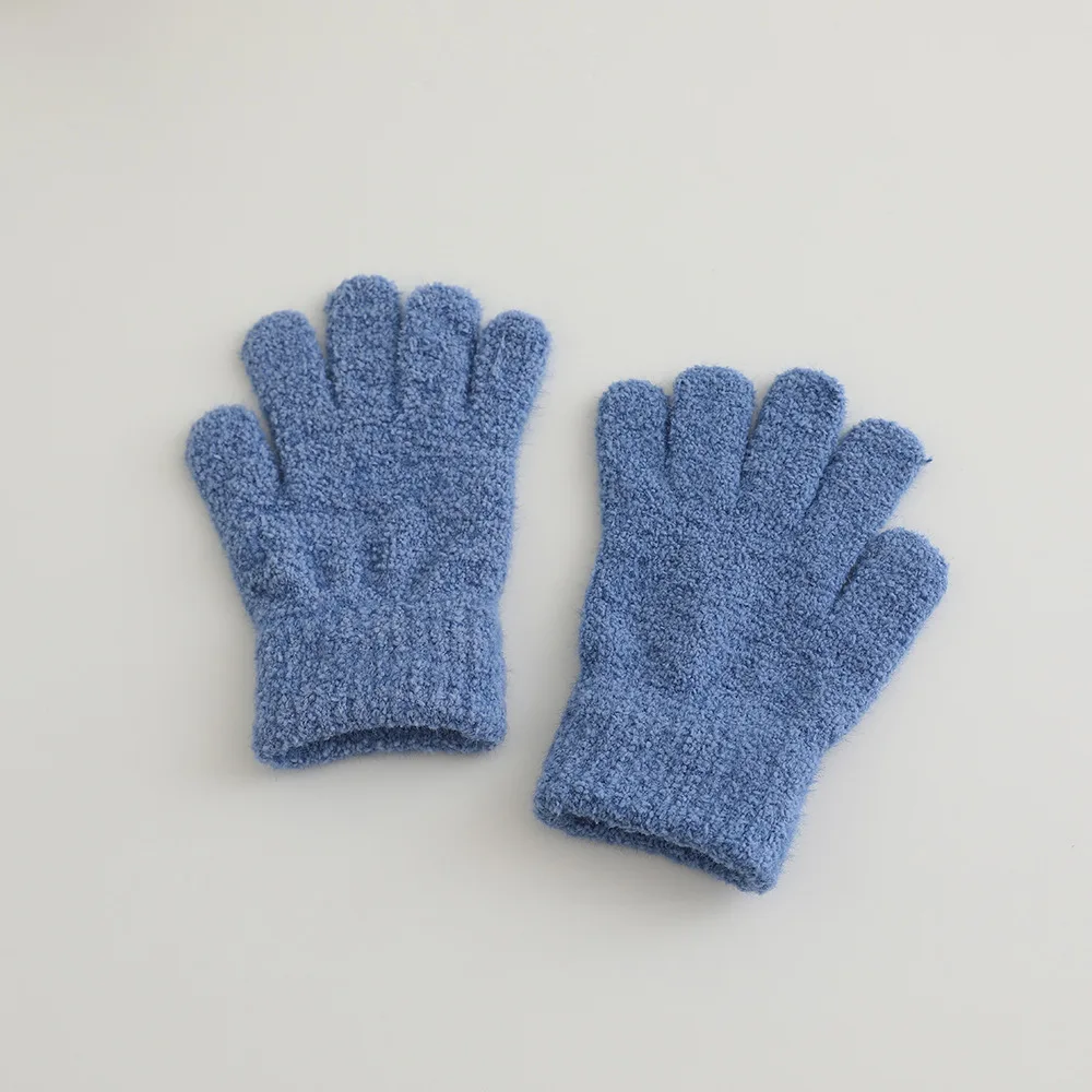 Guantes de lana cálidos para niños – Manoplas con diseño estrella - imagen 5