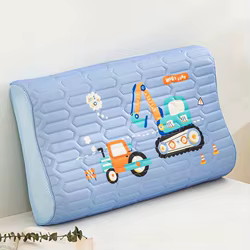 Funda de almohada infantil 44x27 cm - dibujos animados y látex
