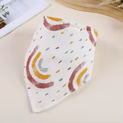 Babero bandana toalla eructador de algodón para bebé