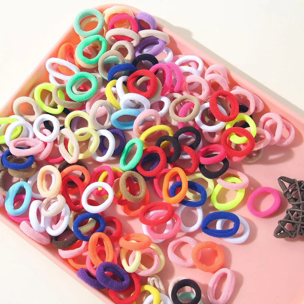 Diademas elásticas de nailon para niñas: coleteros y accesorios del pelo