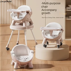 Lazychild: Silla alta para bebé con ajuste multifuncional