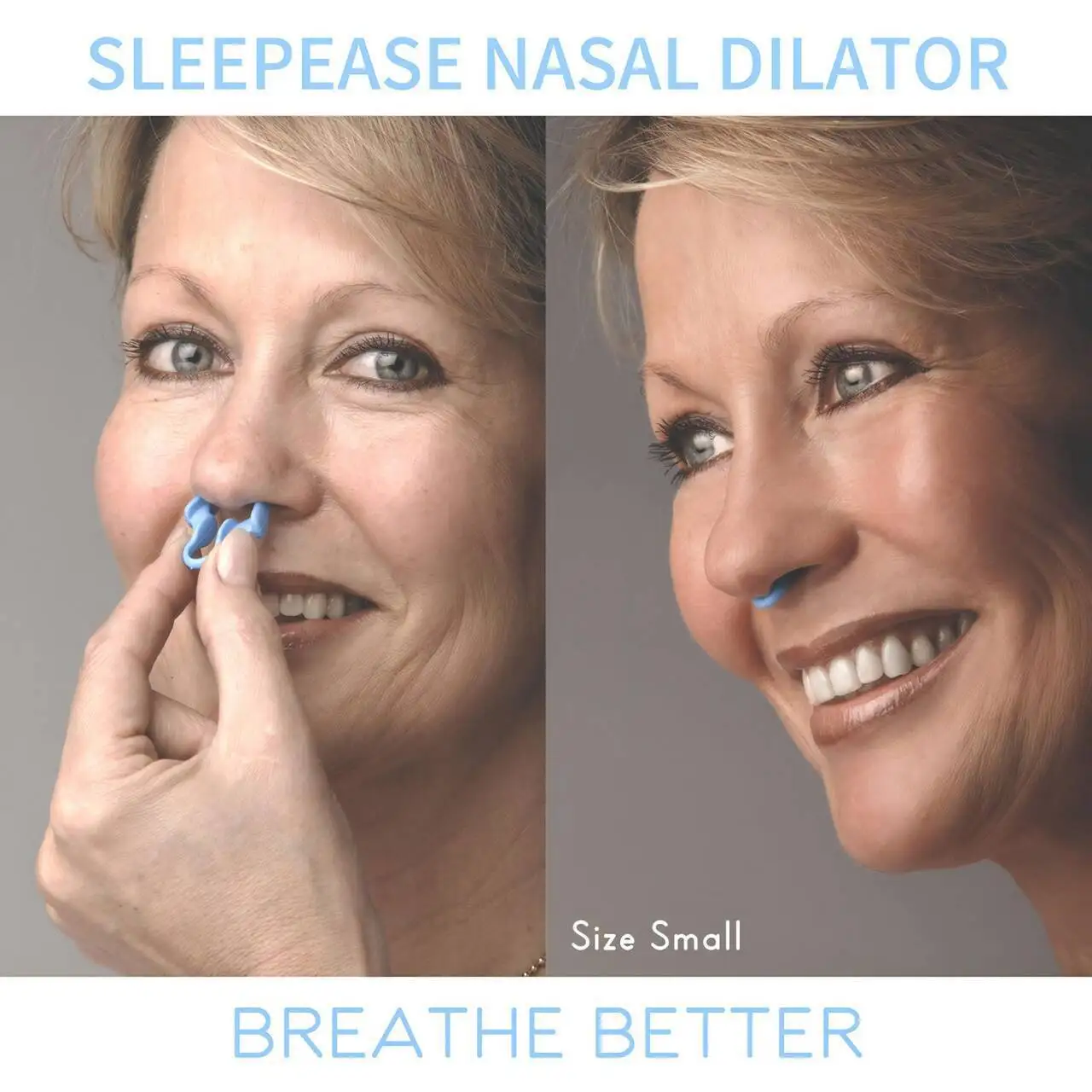 Clip nasal antirronquidos de silicona para dormir - imagen 5