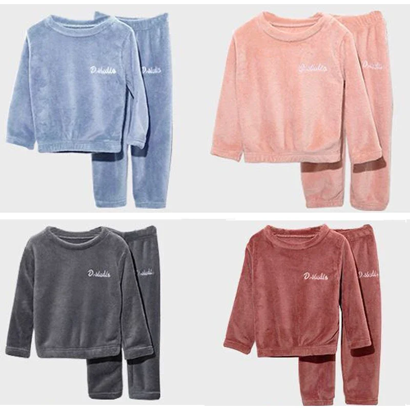 Pijama de franela suave y cálida para invierno adolescentes - imagen 4