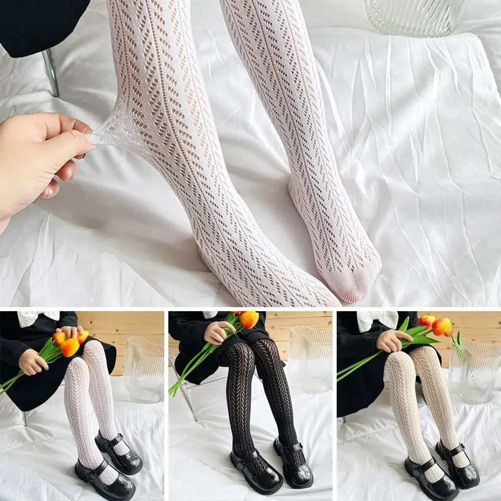 Medias finas de algodón transpirables para niñas de verano - imagen 5