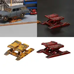 Elevador de garaje en miniatura realista para coche