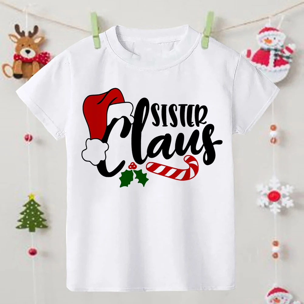 Conjunto familiar navideño a juego: monos y camisetas de fiesta - imagen 4