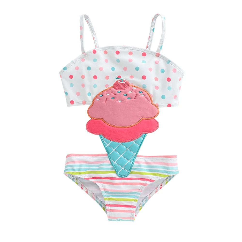 Bikini de sandía para niña – Traje de baño playero verano - imagen 4