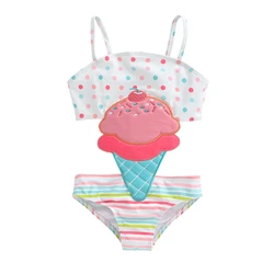 Bikini de sandía para niña – Traje de baño playero verano
