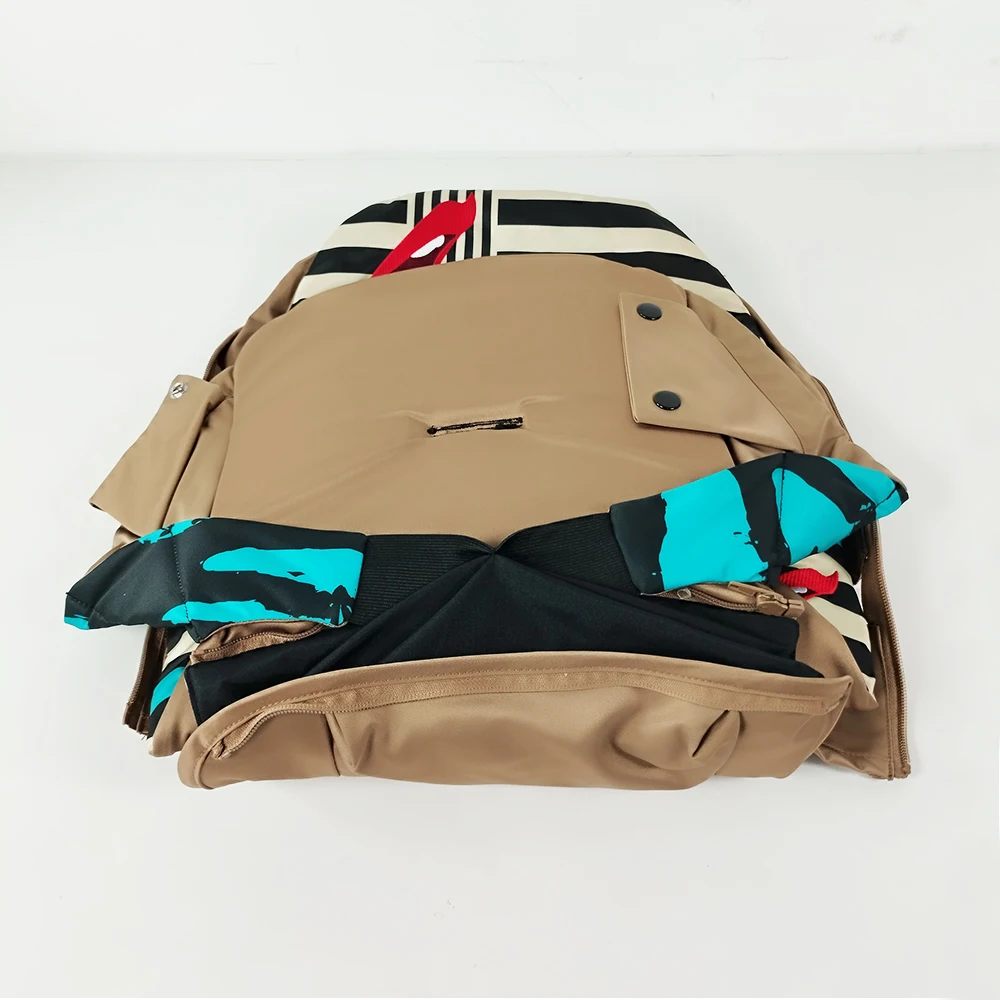 Funda de asiento para cochecito con acabado integrado