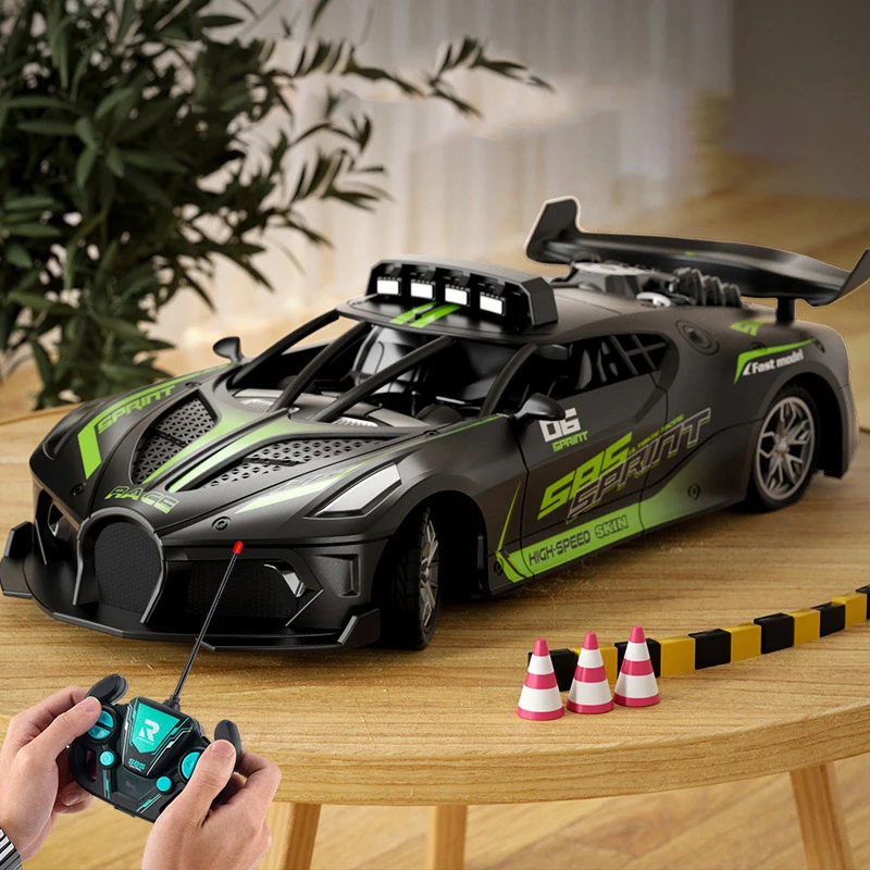 Coche teledirigido 4 eléctrico deriva para niño regalo cumpleaños - imagen 3
