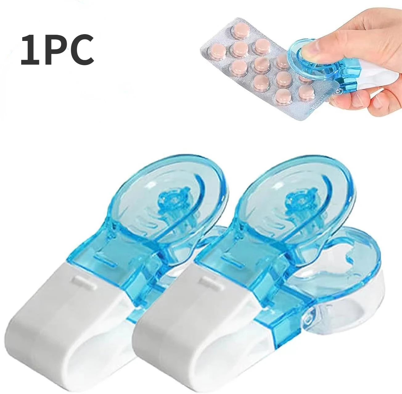 Pastillero infantil portátil con cajita organizadora