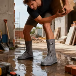 Fundas lluvia zapatos niños de silicona - Elásticas reutilizables