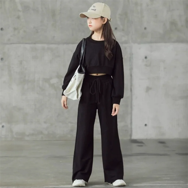 Conjunto de sudadera infantil manga larga y pantalón cómodo - imagen 2