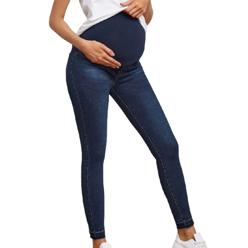 Jeans de maternidad elásticos y suaves, cómodos, transpirables - imagen 5