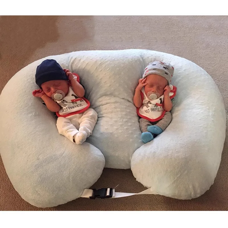 Almohada de lactancia doble en distintas tomas