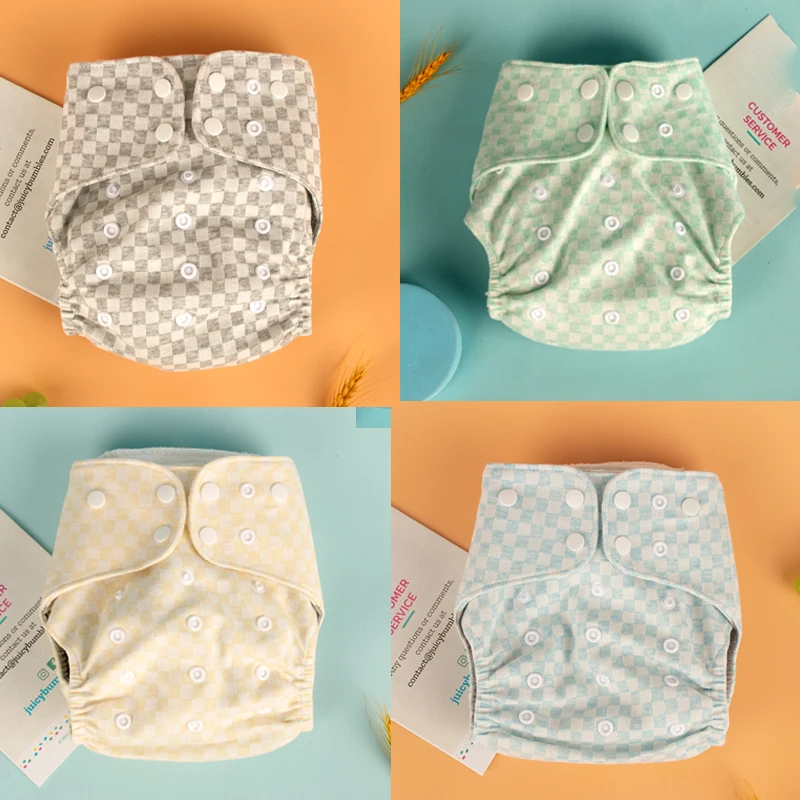 Pañal reutilizable Pororo de algodón orgánico