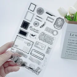 Sello de silicona alfabeto para scrapbooking y manualidades creativas