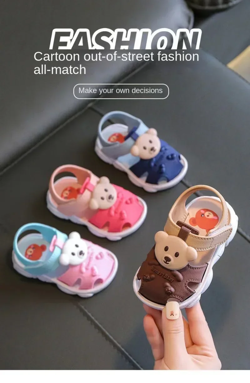 Zapatos de verano para niños con diseño infantil