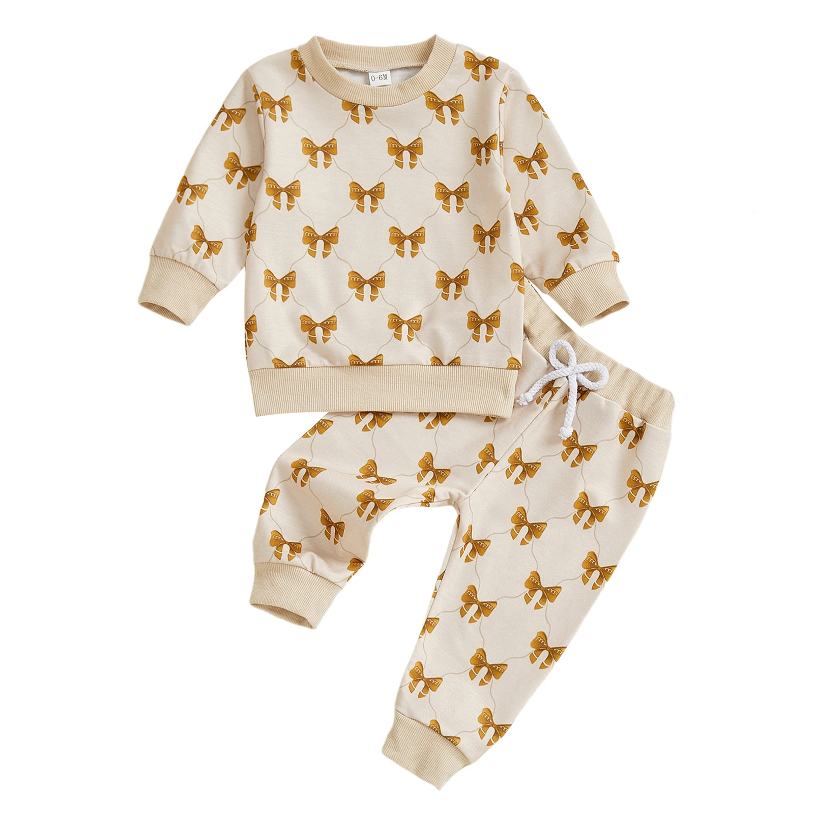 Conjunto otoño niña ViSgogo – Sudadera y pantalón elástico