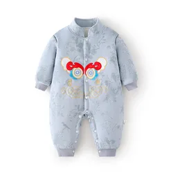 Boutique peleles de bebé invierno con dibujos animados estilo chino