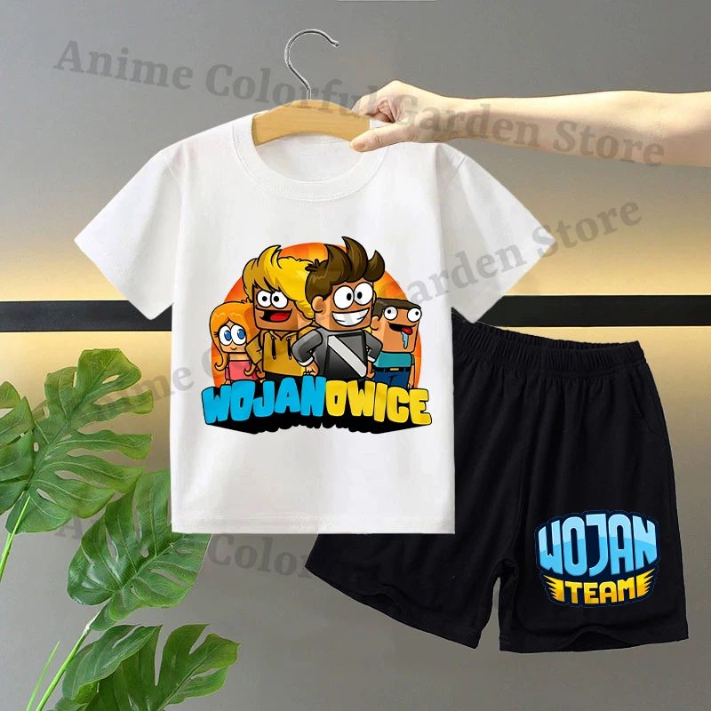 Conjunto infantil Wojan de camiseta manga corta y pantalón corto